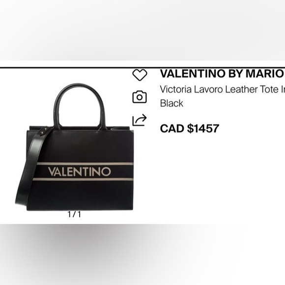 BNWT VALENTINO  VICTORIA LAVORO TOTE - Picture 15 of 16